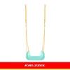 Гойдалка для дітей Kruzzel 3 в 1 Cream-Turquoise (5900779962781)
