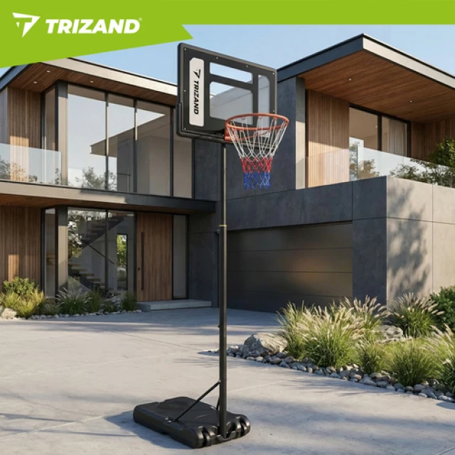 Баскетбольное кольцо Trizand 259 см с щитом и основанием (5900779962828)