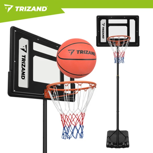 Баскетбольное кольцо Trizand 259 см с щитом и основанием (5900779962828)