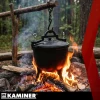Казан чавунний емальований Kaminer 8 л (5900779962842)