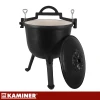 Казан чавунний емальований Kaminer 8 л (5900779962842)