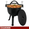 Казан чугунный эмалированный Kaminer 10 л (5900779962859)