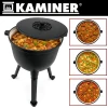 Казан чугунный эмалированный Kaminer 10 л (5900779962859)