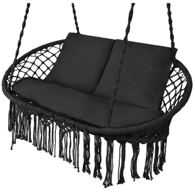 Гойдалка гніздо лелеки подвійна Gardlov 300 кг Black (5900779962866)