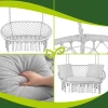 Гойдалка гніздо лелеки подвійна Gardlov 300 кг Gray (5900779962873)