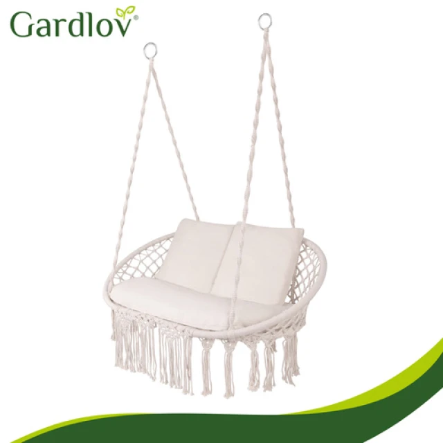 Гойдалка гніздо лелеки подвійна Gardlov 300 кг Cream (5900779962880)
