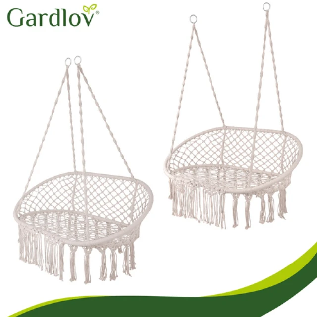 Гойдалка гніздо лелеки подвійна Gardlov 300 кг Cream (5900779962880)