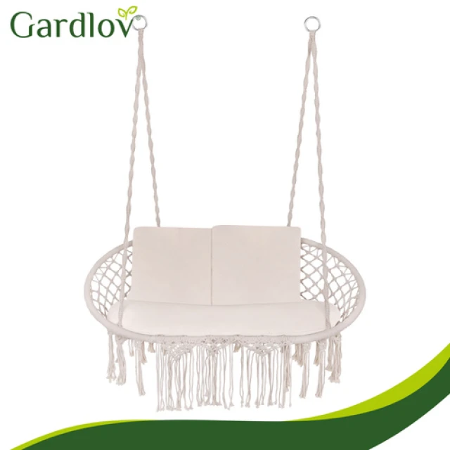 Гойдалка гніздо лелеки подвійна Gardlov 300 кг Cream (5900779962880)
