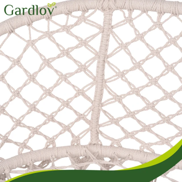 Гойдалка гніздо лелеки подвійна Gardlov 300 кг Cream (5900779962880)