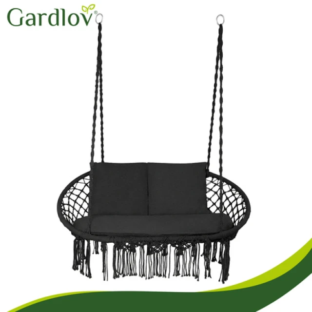 Подушка для подвійної гойдалки Gardlov Black (5900779962897)