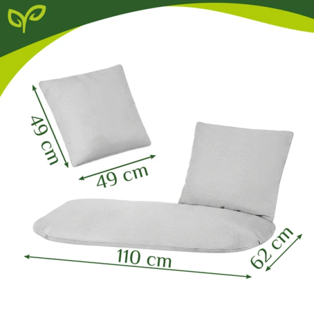Подушка для подвійної гойдалки Gardlov Gray (5900779962903)
