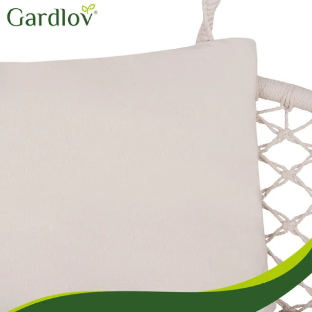 Подушка для садовых качелей Gardlov на 2 персоны Cream (5900779962910)