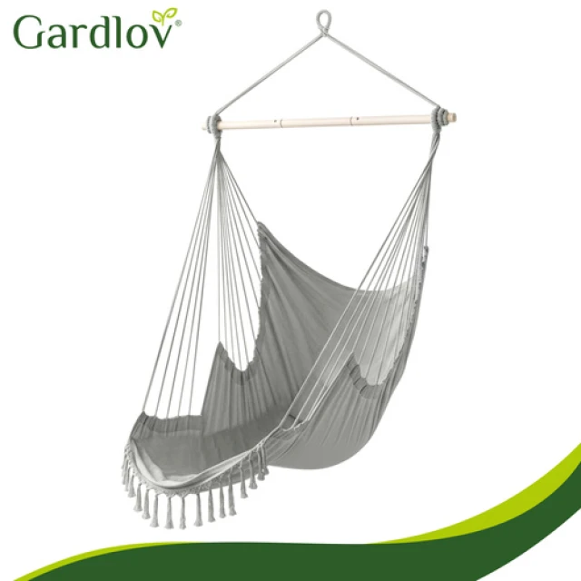 Підвісне крісло-гойдалка Gardlov 210 см Gray (5900779962965)