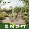 Підвісне крісло-гойдалка Gardlov 210 см Beige (5900779962972)