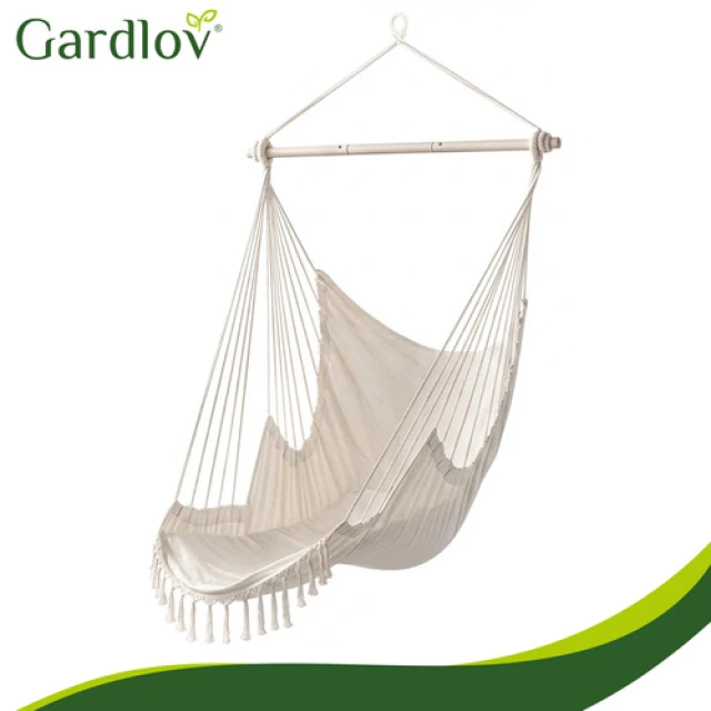 Підвісне крісло-гойдалка Gardlov 210 см Beige (5900779962972)
