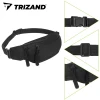 Сумка на пояс для бега Trizand 37x15x7 см Black (5900779963030)