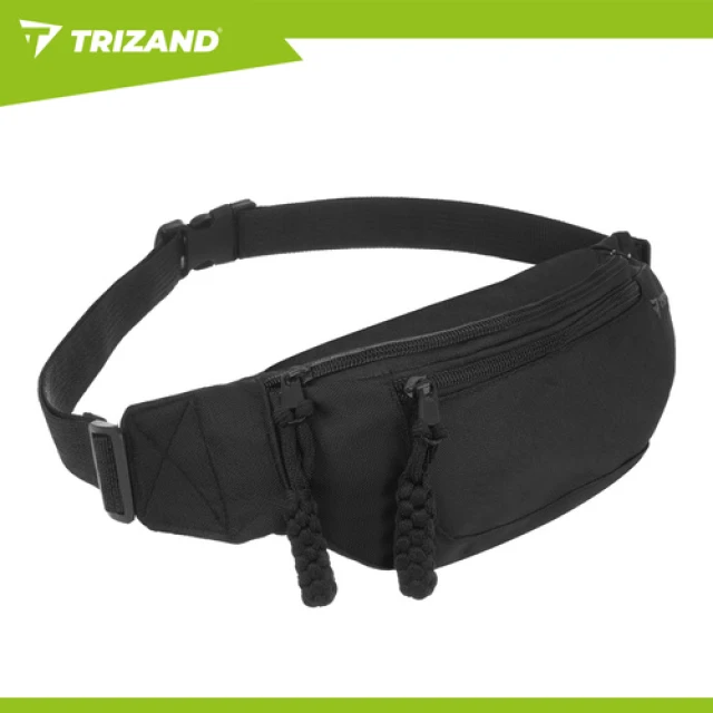 Сумка на пояс для бега Trizand 37x15x7 см Black (5900779963030)