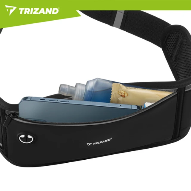 Сумка на пояс для бігу Trizand 51x21x11 см Black (5900779963047)