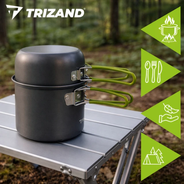 Набор туристических котелков Trizand 1,2 л (5900779963078)