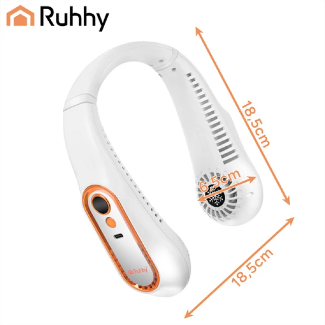 Портативний вентилятор на шию Ruhhy USB-C (5900779963085)