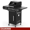Газовий гриль Kaminer Varen Black 3.0 2+1 10 кВт Black (5900779963108)
