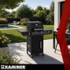 Газовий гриль Kaminer Varen Black 3.0 2+1 10 кВт Black (5900779963108)