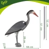 Фігурка садова Чапля Gardlov 66 см Grey (5900779963122)