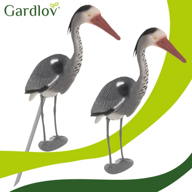 Фігурка садова Чапля Gardlov 66 см Grey (5900779963122)