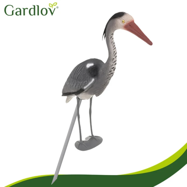 Фігурка садова Чапля Gardlov 66 см Grey (5900779963122)