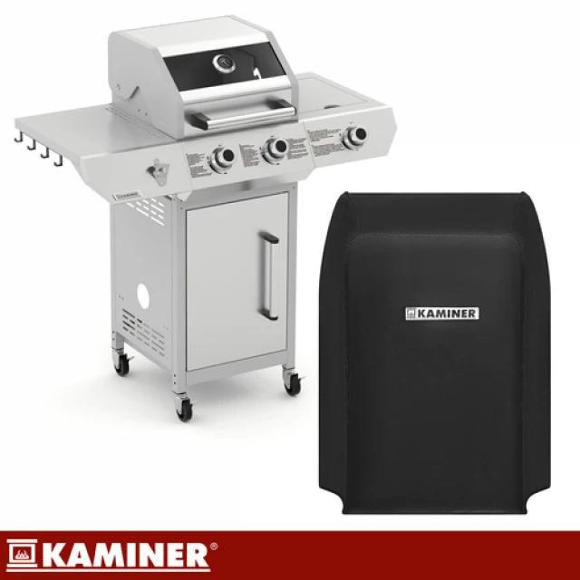 Газовий гриль Kaminer Varen 3.0 2+1 10 кВт (5900779963146)