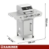 Газовий гриль Kaminer Varen 3.0 2+1 10 кВт (5900779963146)