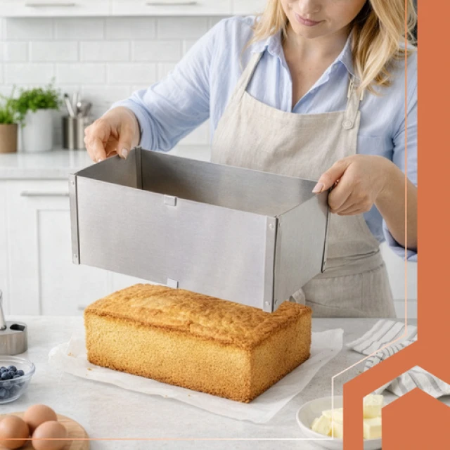 Форма для випічки регульована прямокутна Ruhhy 20-38 x 24-45 x 15 см (5900779963177)
