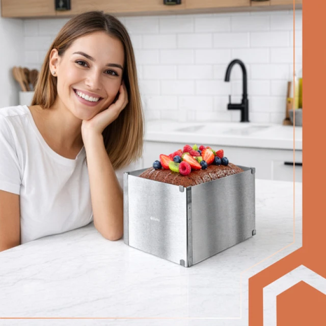 Форма для випічки регульована прямокутна Ruhhy 20-38 x 24-45 x 15 см (5900779963177)