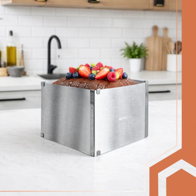 Форма для випічки регульована прямокутна Ruhhy 20-38 x 24-45 x 15 см (5900779963177)