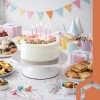 Підставка обертова для торта Ruhhy 30 см з нержавіючої сталі (5900779963184)