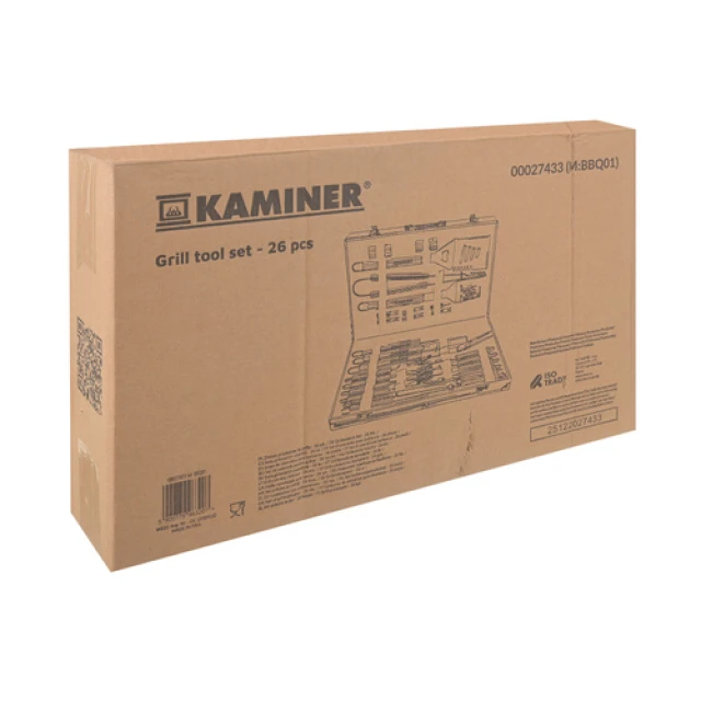 Набір для гриля Kaminer 26 предметів (5900779963207)