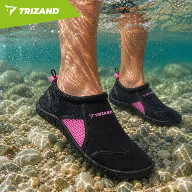 Взуття для води Trizand 37 розмір 5 мм Black-Pink (5900779963252)