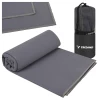 Полотенце быстросохнущее Trizand 180x100 см из микрофибры Grey (5900779963351)
