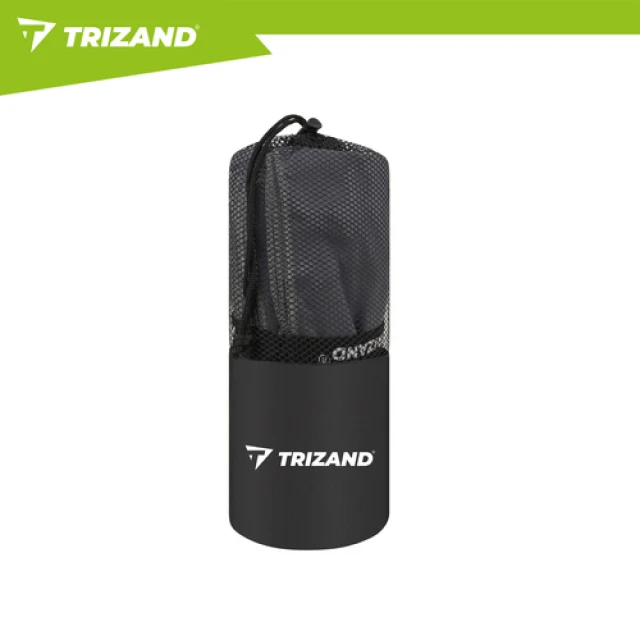 Полотенце быстросохнущее Trizand 180x100 см из микрофибры Grey (5900779963351)