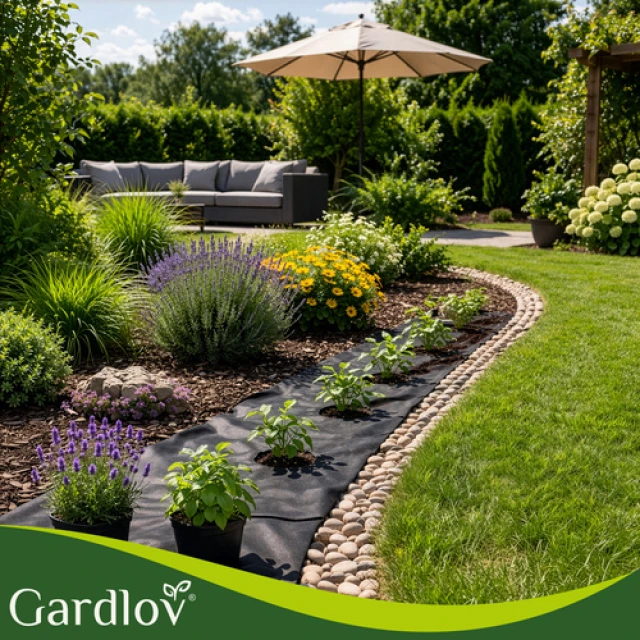 Агроволокно чорне Gardlov 1,6x20 м 50 г/м² з УФ-захистом (5900779963375)