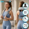 Масажер для шиї Isomedix Shiatsu 22,2 Вт з підігрівом LED USB-C (5900779963412)