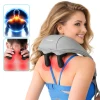 Масажер для шиї Isomedix Shiatsu 22,2 Вт з підігрівом LED USB-C (5900779963412)