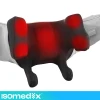 Масажер для шиї Isomedix Shiatsu 22,2 Вт з підігрівом LED USB-C (5900779963412)