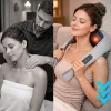 Масажер для шиї Isomedix Shiatsu 22,2 Вт з підігрівом LED USB-C (5900779963412)