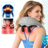 Масажер для шиї Isomedix Shiatsu 22,2 Вт з підігрівом LED USB-C (5900779963412)