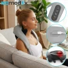 Масажер для шиї Isomedix Shiatsu 22,2 Вт з підігрівом LED USB-C (5900779963412)