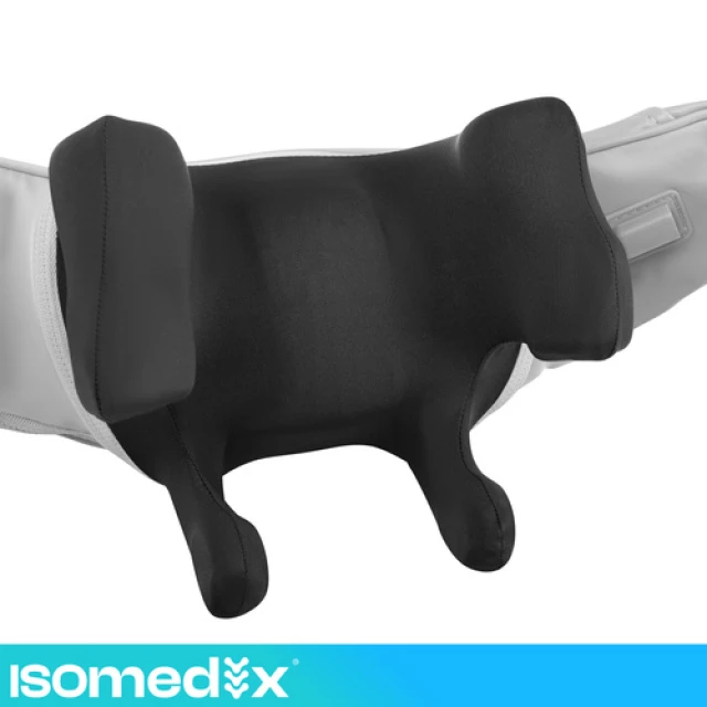Масажер для шиї Isomedix Shiatsu 22,2 Вт з підігрівом LED USB-C (5900779963412)