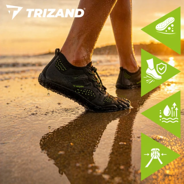 Аквавзуття Trizand 44 розмір 5 мм Black (5900779963450)