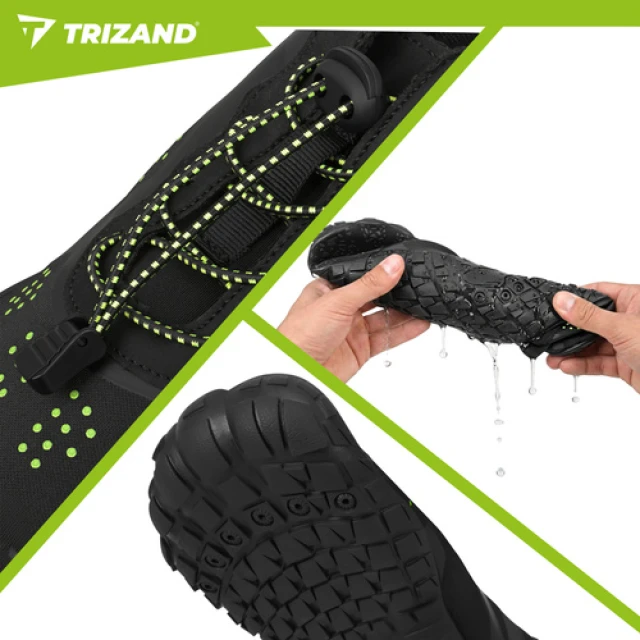 Аквавзуття Trizand 44 розмір 5 мм Black (5900779963450)