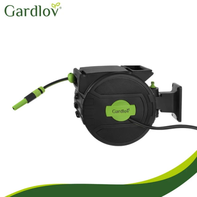 Котушка для шланга автоматична Gardlov 20 м з розпилювачем 7 режимів (5900779963580)